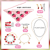Alloy Necklaces & Braacelets & Clip-on Earrings & Brass Finger Rings & Hair Clips & Head Wrap SJEW-PH00012-2