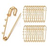 Iron Brooch Findings KK-S345-025-1-1
