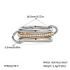 304 Stainless Steel Finger Rings for Women QA6774-4-1