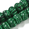 Synthetic Malachite Beads Strands G-G142-A01-01-2