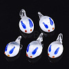 Handmade Lampwork Pendants LAMP-N021-002A-2