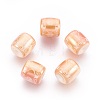 Electroplate Glass Beads EGLA-T009-01E-1
