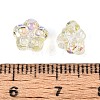 Electroplate Glass Beads Strands EGLA-T021-22I-4