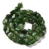 Dyed Natural White Jade Beads Strands G-P497-01E-49-3