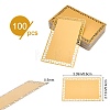 Aluminum Blank Thermal Transfer Business Cards DIY-WH0195-03B-2