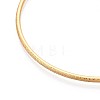 304 Stainless Steel Plain Bangles For Women BJEW-N033-03G-3