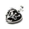 Natural Obsidian Pendants GG-CBA7610-04P-08-2