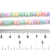 Rainbow Color Dyed Natural Freshwater Shell Beads Strands X1-SHEL-G018-02G-4