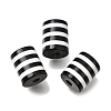 Opaque Stripe Resin Beads RE-CBA0A57-13A-1