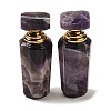 Natural Amethyst Dropper Perfume Bottles DJEW-H010-03G-01-1