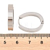201 Stainless Steel Hoop Earrings EJEW-T056-03P-03-5