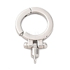 304 Stainless Steel Twister Clasps STAS-S187-01P-1