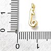 Brass Micro Pave Cubic Zirconia Pendants KK-B132-12G-J-3