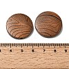 Natural Schima Wood Beads WOOD-A026-16-3
