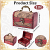 Vintage Wooden Jewelry Boxes AJEW-CL0005-45B-2