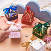 Magibeads 30 Sets 5 Colors Creative Portable Foldable Paper Box CON-MB0001-16-6