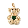 Brass Glass Pendants GL-K001-03-1