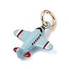 Printed Brass Pendants KK-CBAB1CA-14G-2