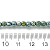 Electroplated Synthetic Non-magnetic Hematite Beads Strands G-C154-A01-01H-4