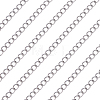 25M 304 Stainless Steel Curb Chains CHS-BM0001-11-7