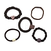 Polyester Elastic Hair Accessories AJEW-Z049-02-1