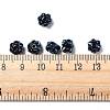 Chunky Resin Rhinestone Bubblegum Ball Beads RESI-M012-11-1-3