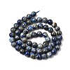 Natural Lapis Lazuli Beads Strands G-A163-07-6mm-3