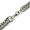 Fashionable 304 Stainless Steel Cuban Link Chain Necklaces STAS-A028-N063P-2