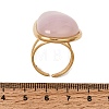 Resin Imitation Gemstone Cuff Open Rings RE-CBA09F0-01G-01-3