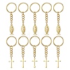 Brass & Tibetan Style Alloy Keychain KEYC-JKC00555-02-1