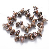 Natural Baroque Pearl Keshi Pearl Beads Strands PEAR-S021-194B-01-2