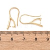 Brass Earring Hooks KK-G604-05G-3