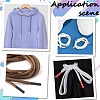 40Pcs 4 Colors Alloy Cord End FIND-GF0008-47A-5