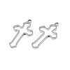 201 Stainless Steel Pendants STAS-T063-165P-3