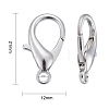 Zinc Alloy Lobster Claw Clasps E107-P-NF-4