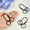 3Pcs Brass Locking Carabiner KEYC-DC00065-3