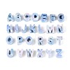 Rainbow Iridescent Opaque Acrylic Beads OACR-P010-22B-01-1