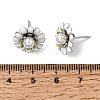 Brass Enamel Stud Earrings KK-CBA8324-27P-04-5