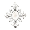 Alloy Cabochon Settings PW-WGAB9EB-12-1