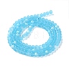 Transparent Glass Beads Strands EGLA-A044-T6mm-MB08-3