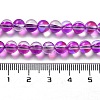 Synthetic Moonstone Beads Strands G-P528-J01-06-4