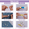Teardrop Alloy Glass Sew on Rhinestone FIND-FG0004-28A-4
