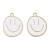 Alloy Enamel Pendants PALLOY-S192-03G-01-1