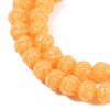 Synthetic Coral Carved Beads Strands CORA-C003-01B-3