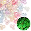 Luminous Opaque Acrylic Beads MACR-K361-52-1