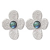 304 Stainless Steel Stud Earrings EJEW-JE06951-01-2