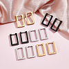 12Pcs 3 Colors 316 Stainless Steel Hoop Earrings EJEW-UN0003-23A-2