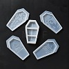 DIY Coffin Shape 3 compartments Storage Box Silicone Molds Kit DIY-E044-01-2