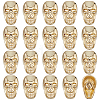 20Pcs Alloy Shank Buttons BUTT-PH0001-82B-G-1
