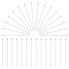 30Pcs 925 Sterling Silver Ball Head Pins STER-PH0003-15-1
